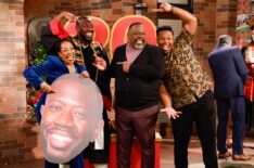 Tichina Arnold, Sheaun McKinney, Cedric the Entertainer, and Marcel Spears in 'The Neighborhood' Season 7 finale
