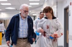 Brad Dourif and Fiona Dourif as McKay — 'The Pitt' Season 1 Episode 14