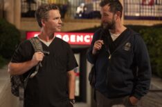Shawn Hatosy as Abbot, Noah Wyle as Robby — 'The Pitt' Season 1 Finale