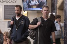Noah Wyle as Robby, Shawn Hatosy as Abbot — 'The Pitt' Season 1 Finale