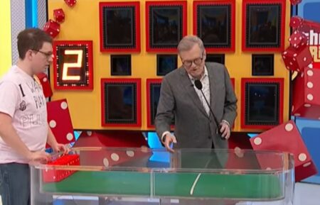 The Price is Right contestant James playing Dice Game with Drew Carey on April 15, 2025