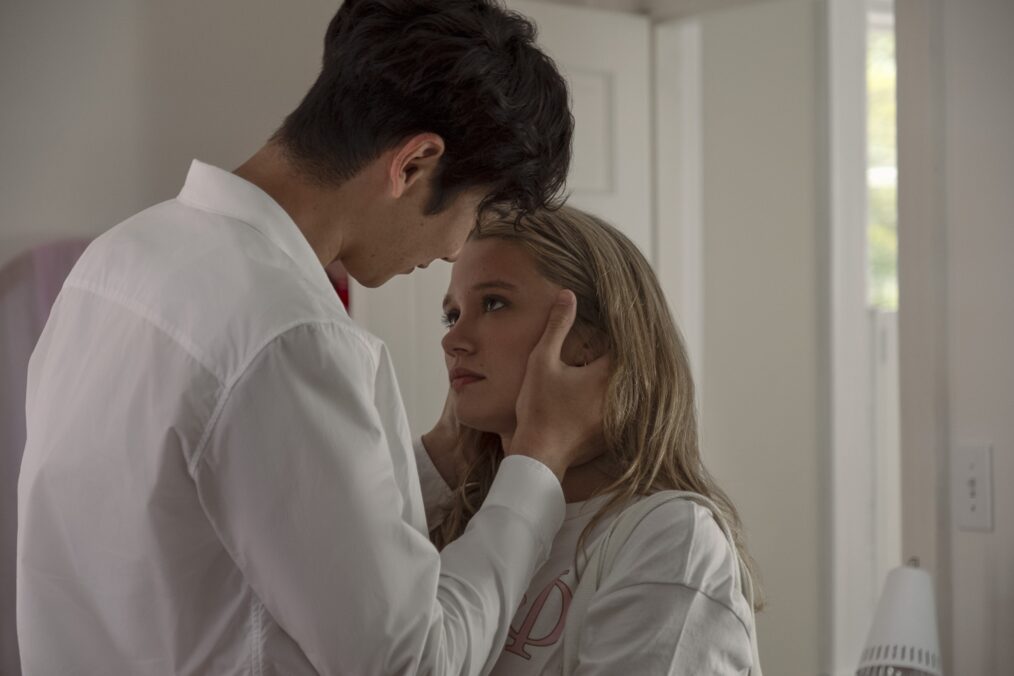 Sean Kaufman and Rain Spencer in 'The Summer I Turned Pretty' Season 3