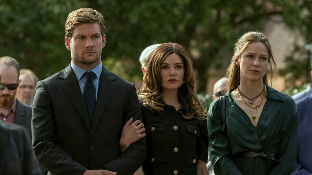 Jake Weary as Cane Buckley, Danielle Campbell as Peyton, Melissa Benoist as Bree Buckley in 'The Waterfront'