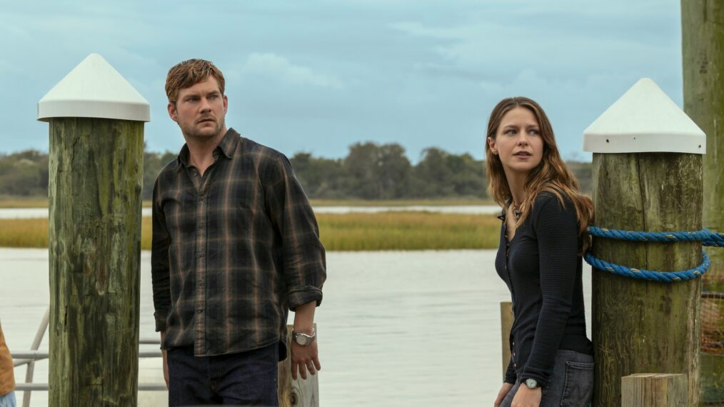 Jake Weary as Cane Buckley, Melissa Benoist as Bree Buckley in 'The Waterfront'