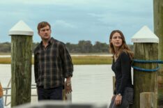 Jake Weary as Cane Buckley, Melissa Benoist as Bree Buckley in 'The Waterfront'