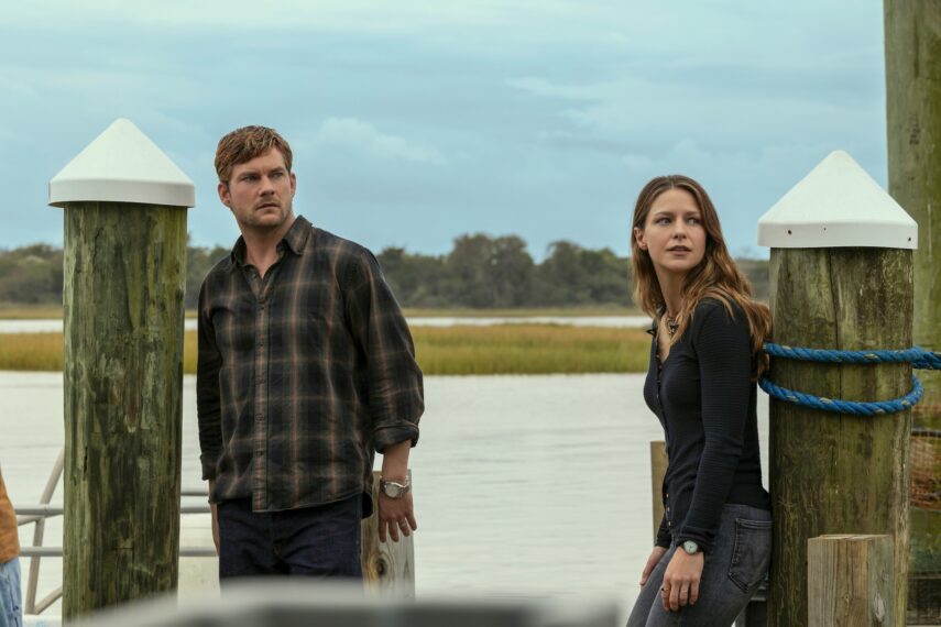 Jake Weary as Cane Buckley, Melissa Benoist as Bree Buckley in 'The Waterfront'