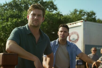 Jake Weary as Cane Buckley, Rafael Silva as Shawn West in 'The Waterfront'