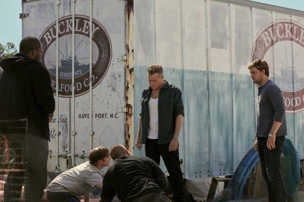 Brian Ashton Smith as Reggie, Joshua Brady as Hollis, Bryan Terry Snell as Levi, Holt McCallany as Harlan Buckley, Jake Weary as Cane Buckley