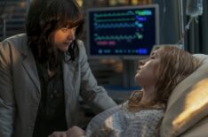 Eve Harlow as Dr. Ingrid Derian and Kiera Allen as Gigi Grigoryan — 'Watson' Season 1 Episode 9 'Take a Family History'
