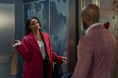Rochelle Aytes as Dr. Mary Morstan and Morris Chestnut as Dr. John Watson — 'Watson' Season 1 Episode 9 'Take a Family History'
