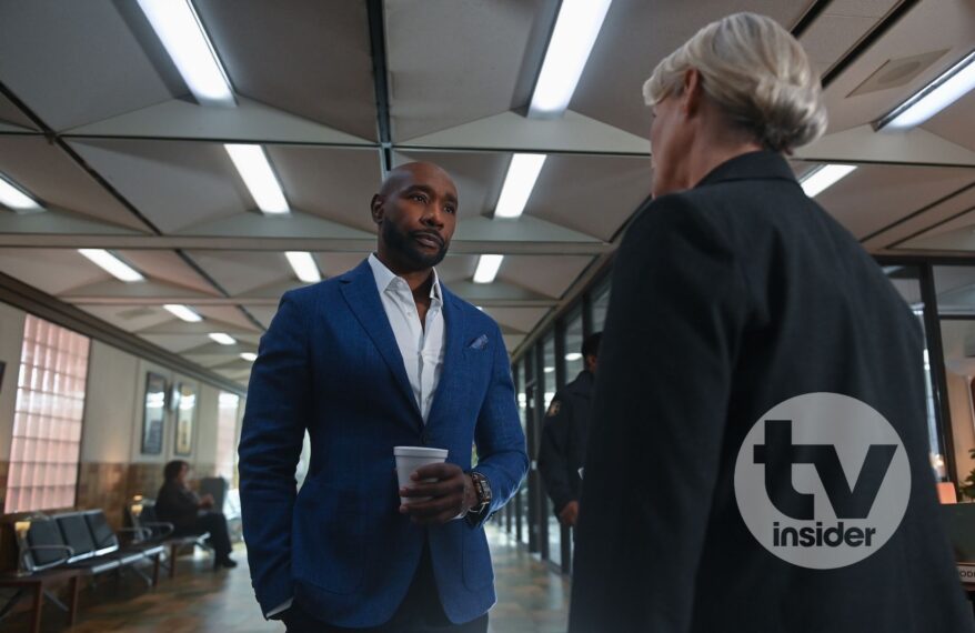 Morris Chestnut as Dr. John Watson and Rachel Hayward as Detective Lestrade — 'Watson' Season 1 Episode 10 "The Man With the Alien Hand"