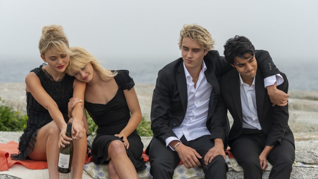Emily Alyn Lind, Esther McGregor, Joseph Zada, Shubham Maheshwari in 'We Were Liars'