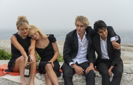 Emily Alyn Lind, Esther McGregor, Joseph Zada, Shubham Maheshwari in 'We Were Liars'