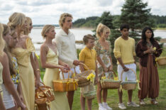 Candice King, Caitlin FitzGerald, Mamie Gummer, Joseph Zada, Esther McGregor, Shubham Maheshwari in 'We Were Liars'