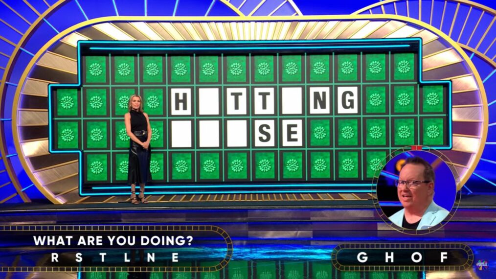Wheel of Fortune contestant Jay Tope solving the Bonus puzzle on 4/8/2025
