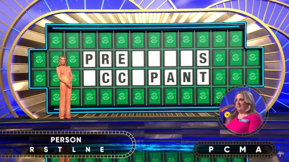 Nora Aguirree solved easy puzzle on wheel of fortune 4/1/2025