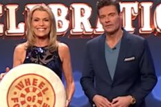 'Wheel of Fortune': Ryan Seacrest Falls on Stage After Chasing a Roll of Cheese