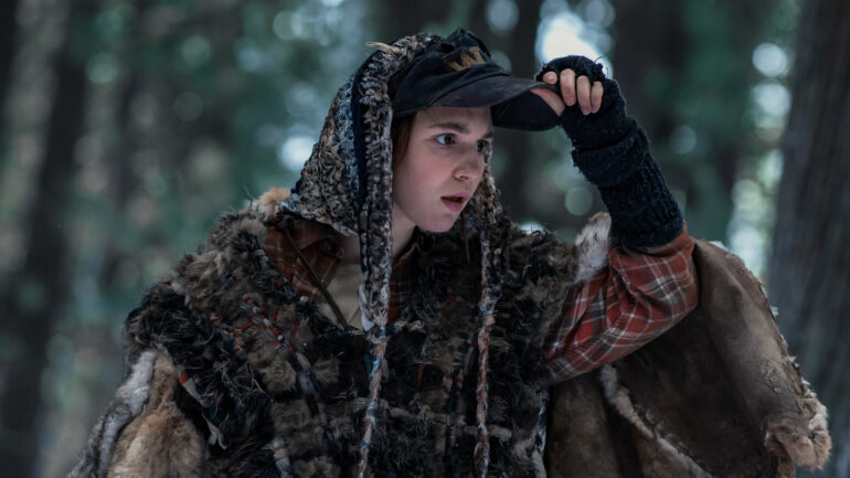 Sophie Nélisse as Teen Shauna in 'Yellowjackets' Season 3 finale, 'Full Circle'