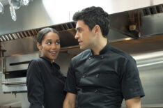 Laura Harrier and Sean Teale in Doctor Odyssey - 'Wellness Week'