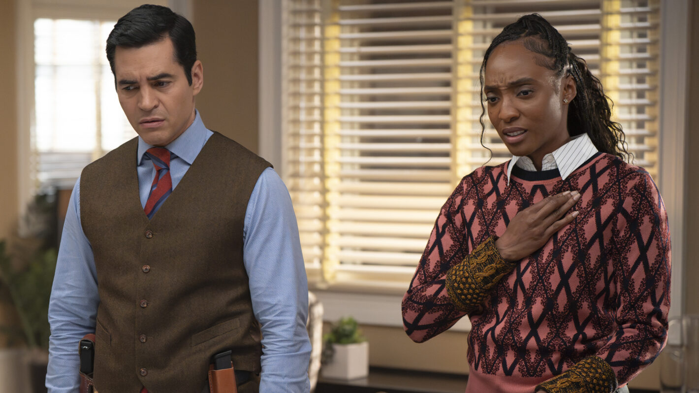 Ramón Rodríguez and Iantha Richardson in Will Trent - 'Listening to a Heartbeat'