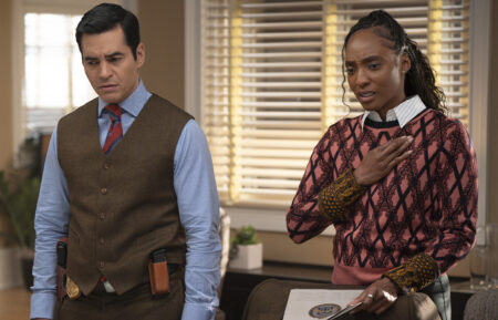 Ramón Rodríguez and Iantha Richardson in Will Trent - 'Listening to a Heartbeat'