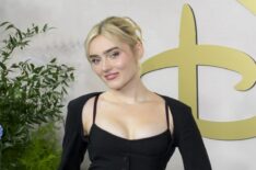 Meg Donnelly at the 2025 Disney upfronts