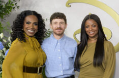 Sheryl Lee Ralph, Chris Perfetti, and Janelle James of Abbott Elementary at the Disney upfronts