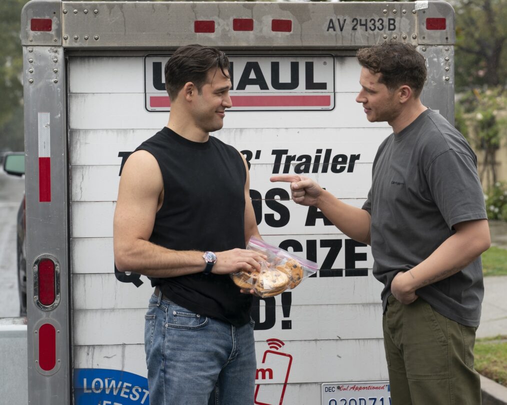 Ryan Guzman as Eddie, Oliver Stark as Buck — '9-1-1' Season 8 Episode 10 