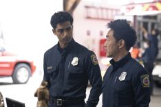 Anirudh Pisharody as Ravi, Kenneth Choi as Chimney — '9-1-1' Season 8 Episode 16 'The Last Alarm'