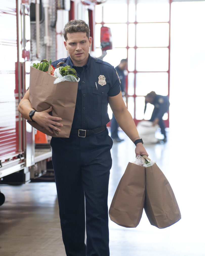 Oliver Stark as Buck — '9-1-1' Season 8 Episode 17 