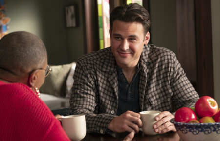 Aisha Hinds as Hen and Ryan Guzman as Eddie — '9-1-1' Season 8 Episode 17