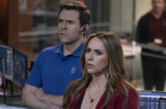 Bryan Safi as Josh and Jennifer Love Hewitt as Maddie — '9-1-1' Season 8 Episode 17 'Don't Drink the Water'