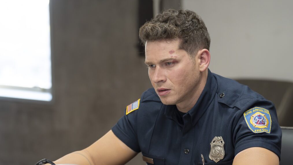 Oliver Stark as Buck — '9-1-1' Season 8 Episode 17 'Don't Drink the Water'