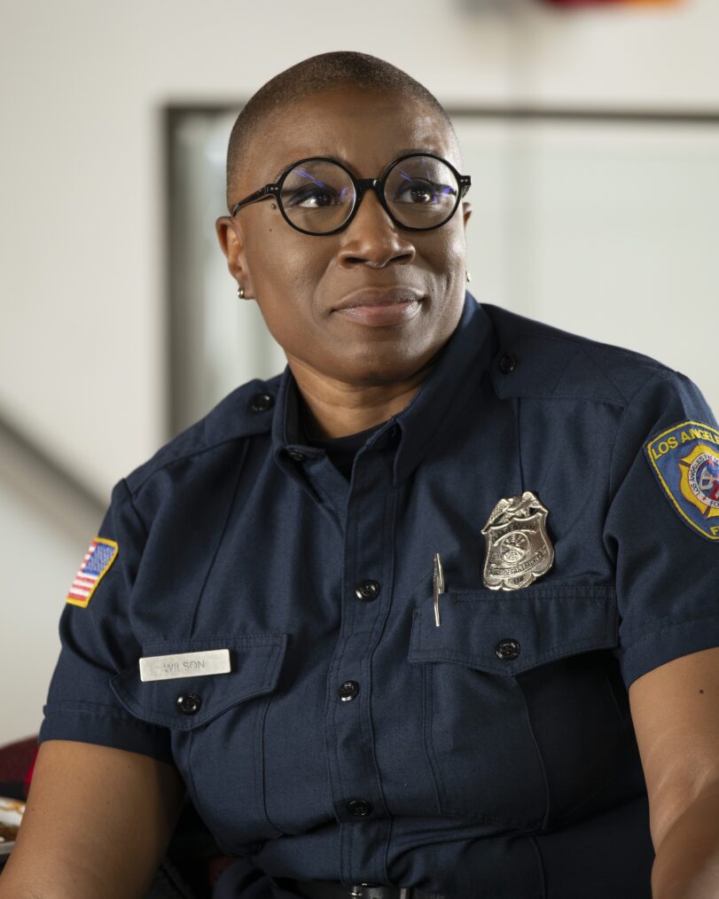 Aisha Hinds as Hen — '9-1-1' Season 8 Finale 