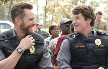 Joel McHale and Michael Rowland in the Animal Control “Strays & Lovebirds