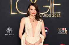 Anna Samson attends the 64th TV Week Logie Awards at The Star on August 18, 2024 in Sydney, Australia
