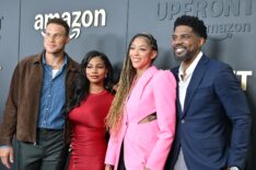Blake Griffin, Taylor Rooks, Candace Parker, and Udonis Haslem attend Amazon's Upfront 2025 Presentation at Beacon Theatre on May 12, 2025 in New York City. (Photo by Slaven Vlasic/Getty Images for Amazon)