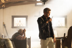 Jim O'Heir and Joshua Jackson in Doctor Odyssey - 'The Wave, Part 2'