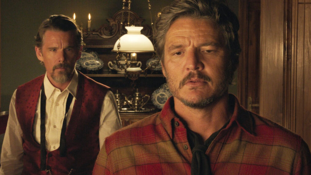 Ethan Hawke and Pedro Pascal in Strange Way of Life