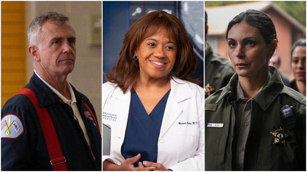 David Eigenberg on Chicago Fire, Chandra Wilson on Grey's Anatomy, and Morena Baccarin on Sheriff Country