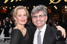 Alexandra Wentworth and George Stephanopoulos attend 'Good Night, And Good Luck' Broadway Opening