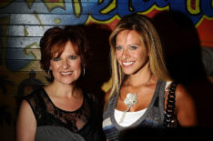 Housewive of New Jersey's Caroline Manzo and Dina Manzo attend Jordin Sparks' debuts in 'In The Heights' on Broadway at the Richard Rodgers Theatre on August 19, 2010 in New York City. (Photo by Andrew H. Walker/Getty Images)