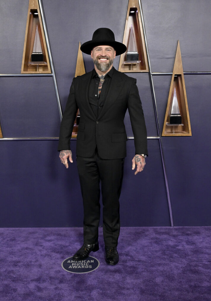 Zac Brown attends the 2025 American Music Awards at Fontainebleau Las Vegas on May 26, 2025 in Las Vegas