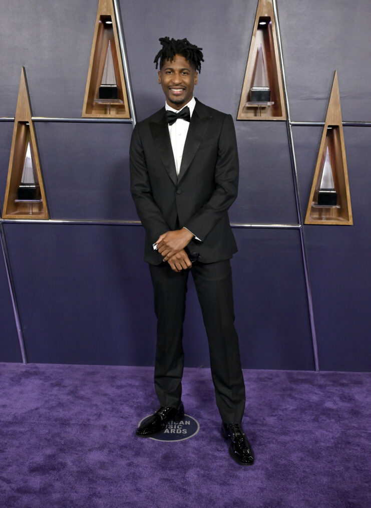 Jon Batiste attends the 2025 American Music Awards at Fontainebleau Las Vegas on May 26, 2025 in Las Vegas