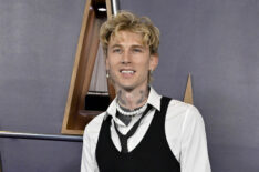 MGK attends the 2025 American Music Awards at Fontainebleau Las Vegas on May 26, 2025 in Las Vegas