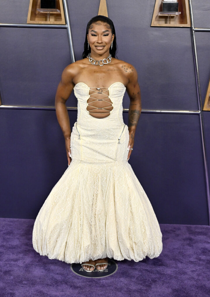 Jordan Chiles attends the 2025 American Music Awards at Fontainebleau Las Vegas on May 26, 2025 in Las Vegas