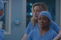 Piper Perabo and Alexis Floyd in Grey's Anatomy