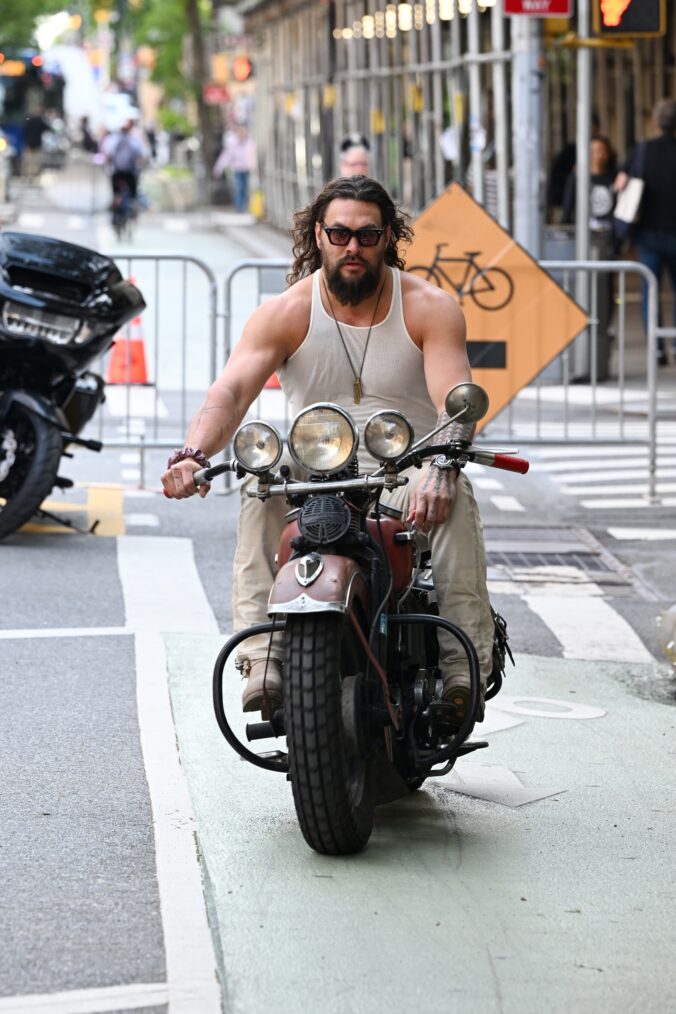Jason Momoa attends Amazon's Upfront 2025 Presentation at Beacon Theatre on May 12, 2025 in New York City. (Photo by Slaven Vlasic/Getty Images for Amazon)