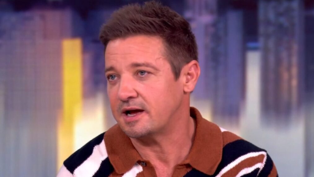 Jeremy Renner on The View (1)