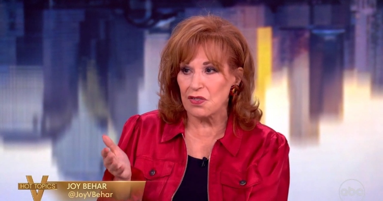 Joy Behar on THe View